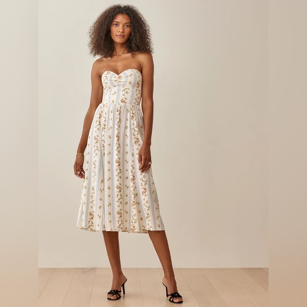 Reformation Aymeline Dress Surrey - Size 6